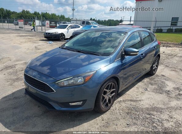 1FADP3M20JL202272 2018 FORD FOCUS Синий Передняя левая четверть