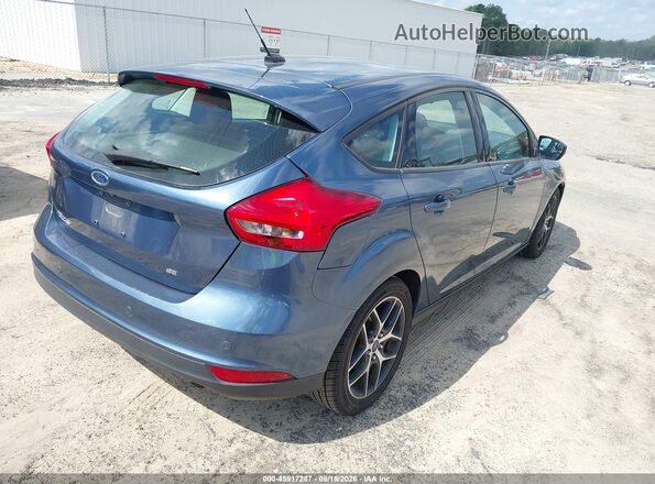 1FADP3M20JL202272 2018 FORD FOCUS Синий Задняя правая четверть