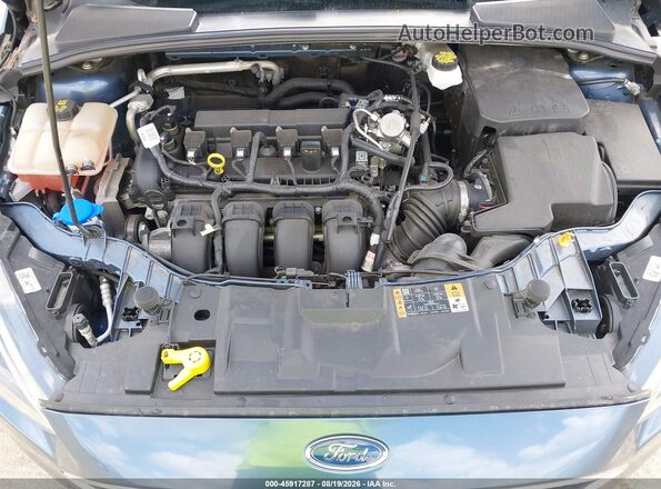 1FADP3M20JL202272 2018 FORD FOCUS Синий Вид сзади