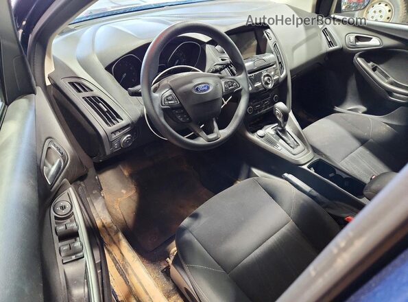 1FADP3M21JL221154 2018 FORD FOCUS Blue Dashboard view