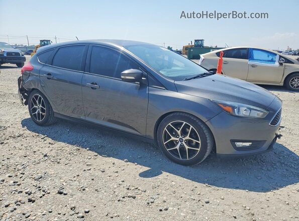 1FADP3M22JL222443 2018 FORD FOCUS Gray წინა მარჯვენა