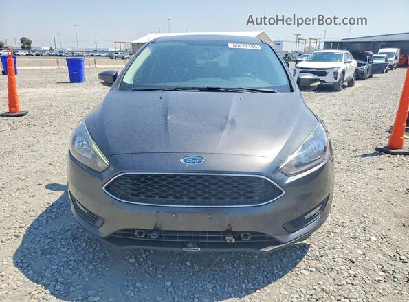 1FADP3M22JL222443 2018 FORD FOCUS Gray წინა ხედი