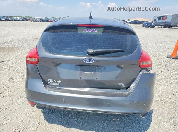 1FADP3M22JL222443 2018 FORD FOCUS Gray უკანა ხედი