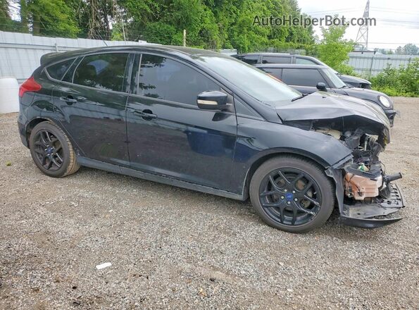 1FADP3M22JL262926 2018 FORD FOCUS Black Przód prawy