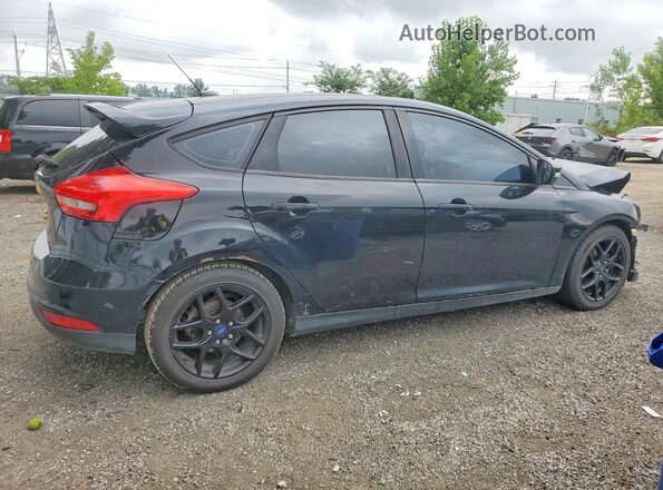1FADP3M22JL262926 2018 FORD FOCUS Black Tył prawy