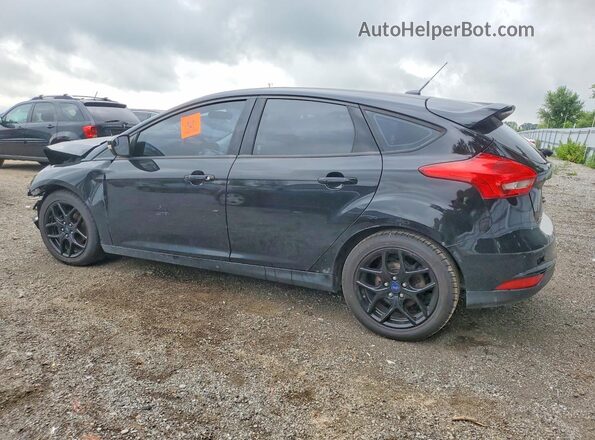 1FADP3M22JL262926 2018 FORD FOCUS Black Tył lewy
