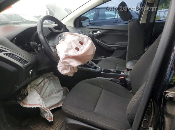 1FADP3M22JL262926 2018 FORD FOCUS Black Widok wnętrza z przodu