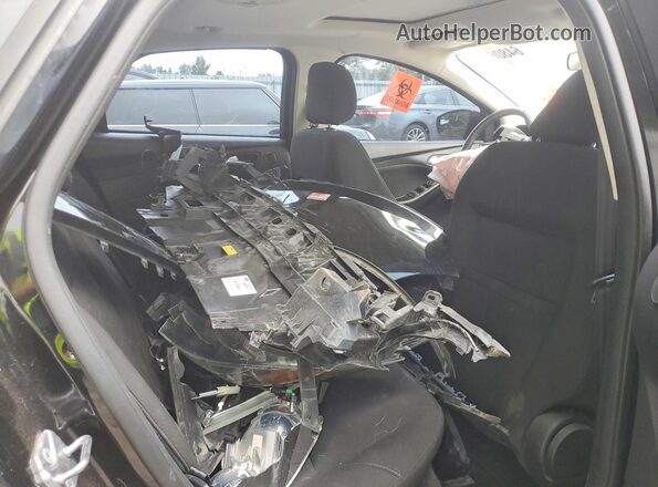 1FADP3M22JL262926 2018 FORD FOCUS Black Widok tylnych siedzeń