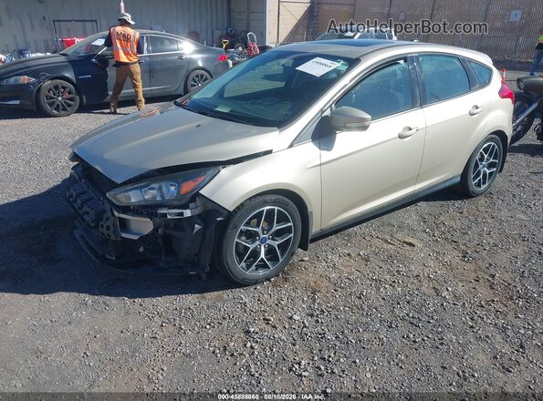 1FADP3M22JL293495 2018 FORD FOCUS Gold Передня ліва чверть