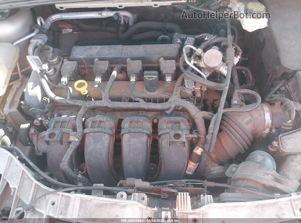 1FADP3M22JL293495 2018 FORD FOCUS Gold Вид ззаду