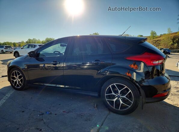1FADP3M23HL219657 2017 FORD FOCUS Black Rear left