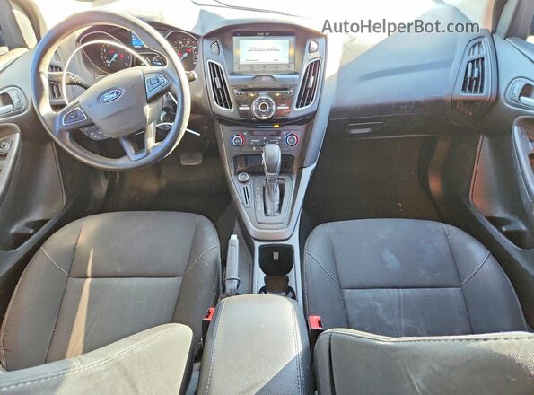 1FADP3M23HL219657 2017 FORD FOCUS Black Dashboard view