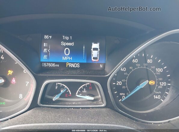 1FADP3M23JL201195 2018 FORD FOCUS Синий Вид задних сидений