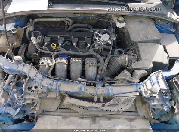 1FADP3M23JL201195 2018 FORD FOCUS Синий Вид сзади