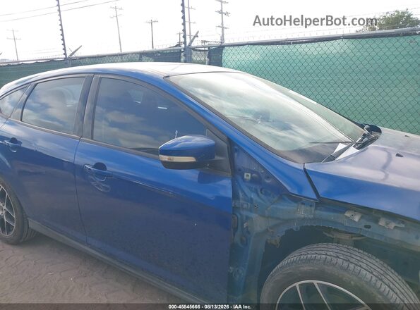 1FADP3M23JL201195 2018 FORD FOCUS Синий Вид задней части салона