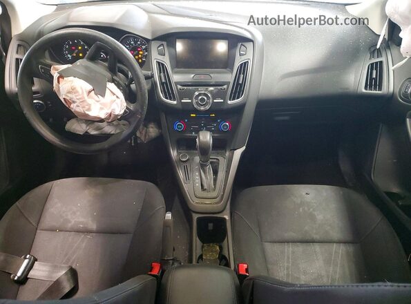 1FADP3M24HL248794 2017 FORD FOCUS White Вид панелі приладів