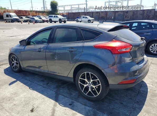 1FADP3M24JL241060 2018 FORD FOCUS Gray Rear left
