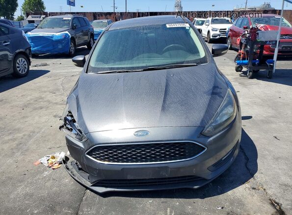 1FADP3M24JL241060 2018 FORD FOCUS Gray Front view