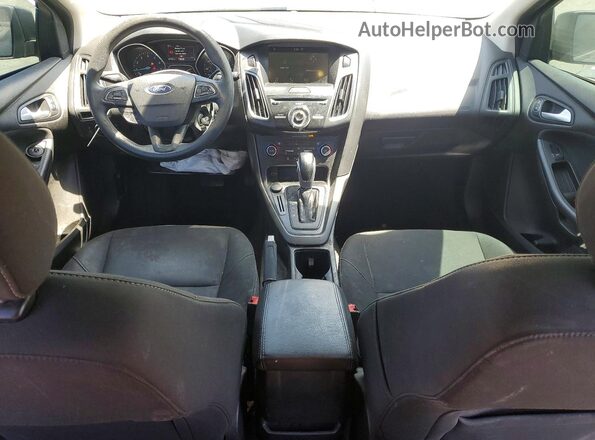 1FADP3M24JL241060 2018 FORD FOCUS Gray Dashboard view