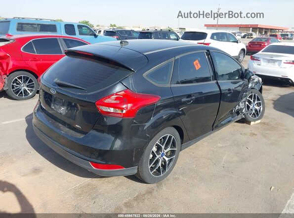 1FADP3M25HL219806 2017 FORD FOCUS Black Trasero derecho