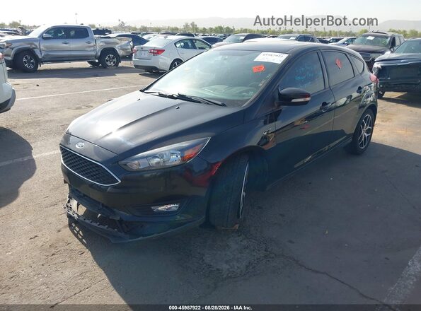 1FADP3M25HL219806 2017 FORD FOCUS Black Vista tres cuartos delantera izquierda