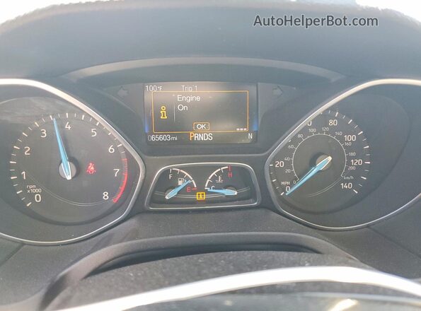 1FADP3M28HL206239 2017 FORD FOCUS Beige Սարքավորումների վահանակի տեսք