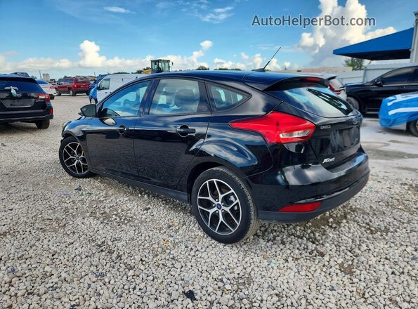 1FADP3M28JL265863 2018 FORD FOCUS Black Rear left