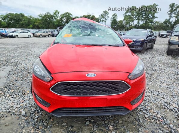 1FADP3M29HL336966 2017 FORD FOCUS Red Front view