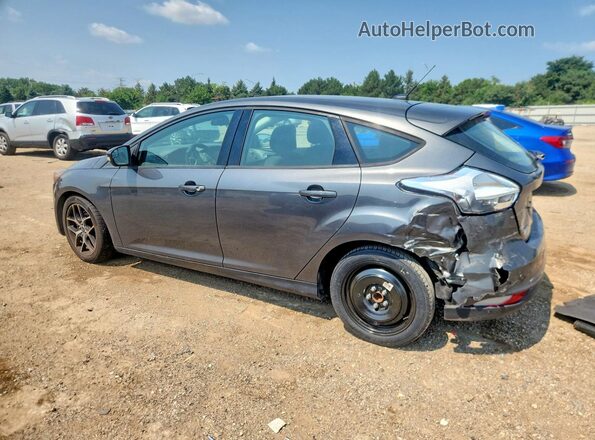 1FADP3M29JL213397 2018 FORD FOCUS Gray Rear left