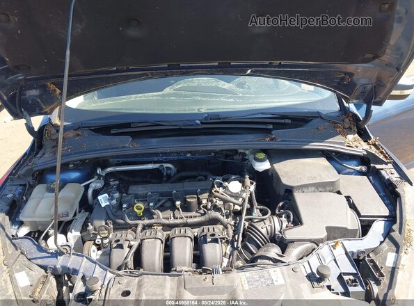 1FADP3M29JL215084 2018 FORD FOCUS Blue უკანა ხედი