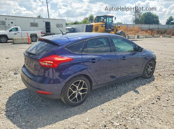 1FADP3M2XHL263395 2017 FORD FOCUS Blue უკანა მარჯვენა