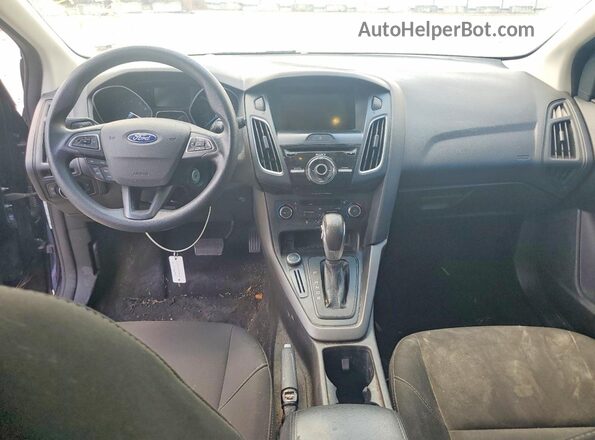 1FADP3M2XHL263395 2017 FORD FOCUS Blue წინა პანელის ხედი