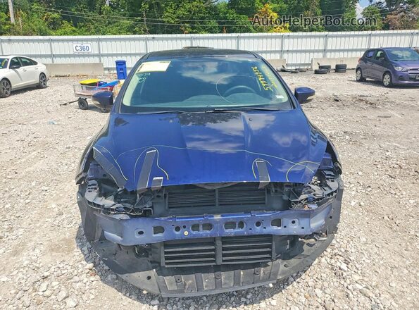 1FADP3M2XHL263395 2017 FORD FOCUS Blue წინა ხედი