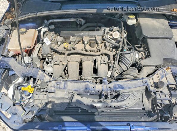1FADP3M2XHL263395 2017 FORD FOCUS Blue უკანა სალონის ხედი