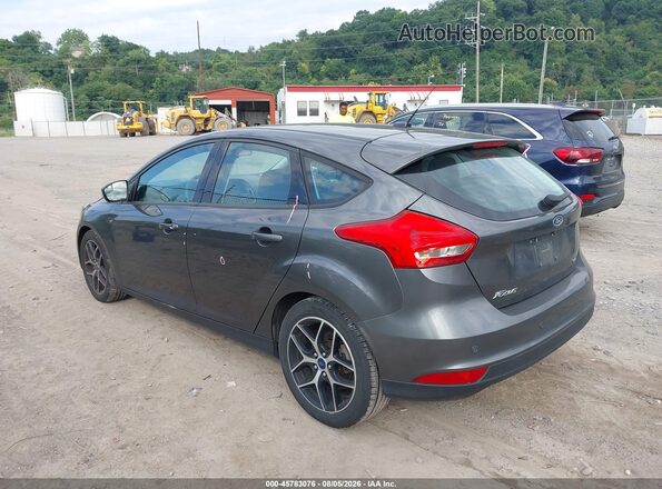 1FADP3M2XJL243637 2018 FORD FOCUS Gray Задня ліва чверть