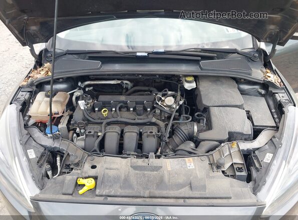 1FADP3M2XJL243637 2018 FORD FOCUS Gray Вид ззаду