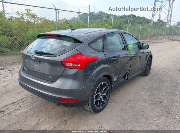 1FADP3M2XJL243637 2018 FORD FOCUS Gray Задня права чверть