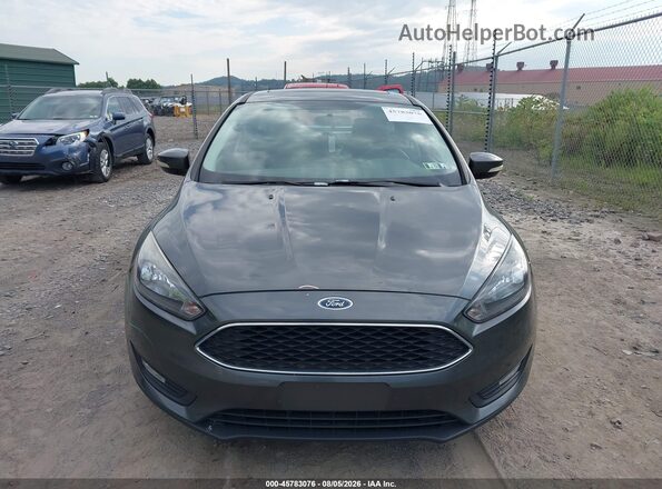 1FADP3M2XJL243637 2018 FORD FOCUS Gray Вид щитка приладів