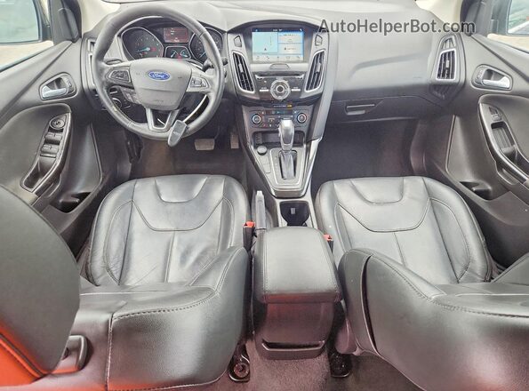 1FADP3N20JL273566 2018 FORD FOCUS Black Widok deski rozdzielczej