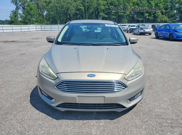 1FADP3N22GL321044 2016 FORD FOCUS Beige Вид щитка приладів