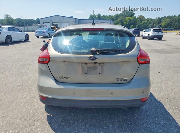 1FADP3N22GL321044 2016 FORD FOCUS Beige Вид задніх сидінь