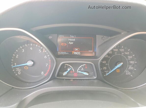 1FADP3N22JL273729 2018 FORD FOCUS Black Սարքավորումների վահանակի տեսք