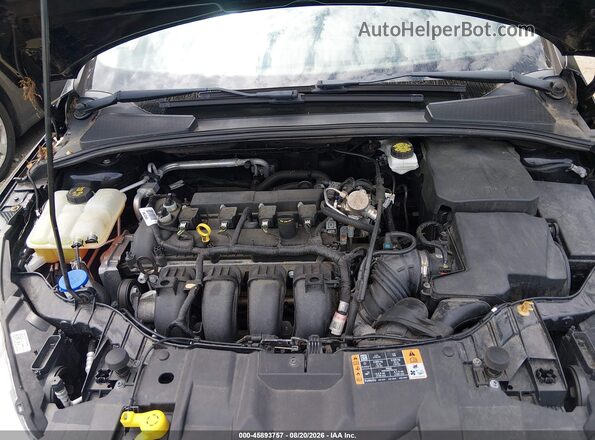 1FADP3N22JL325893 2018 FORD FOCUS Black Widok z tyłu