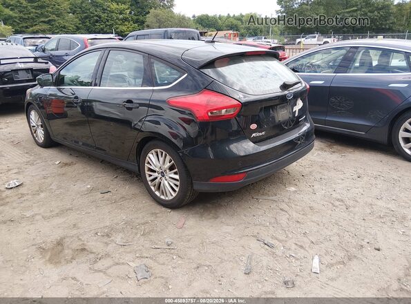 1FADP3N22JL325893 2018 FORD FOCUS Black Tył lewy