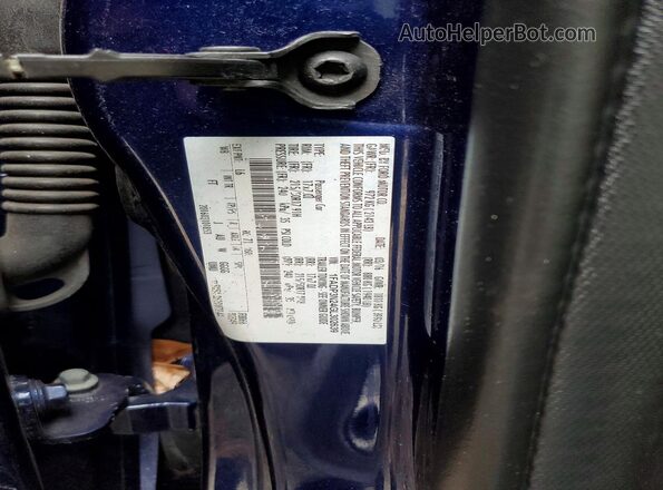 1FADP3N24GL302639 2016 FORD FOCUS Blue ძრავის განყოფილების ხედი