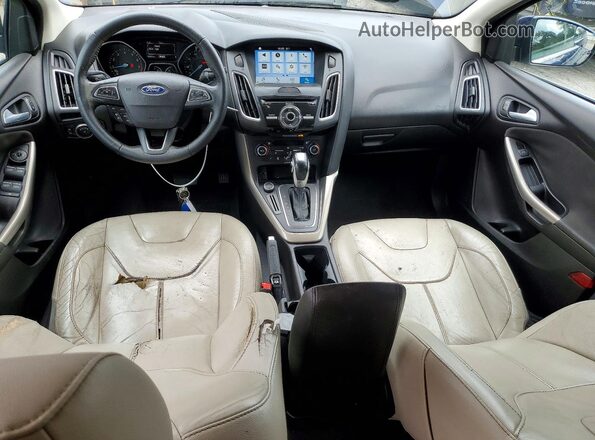 1FADP3N24GL302639 2016 FORD FOCUS Blue წინა პანელის ხედი