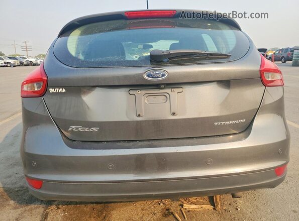 1FADP3N25HL264856 2017 FORD FOCUS Charcoal Rear view