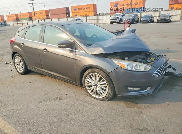 1FADP3N25HL264856 2017 FORD FOCUS Charcoal Front right