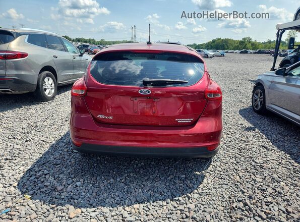 1FADP3N26GL329888 2016 FORD FOCUS Burgundy Widok z tyłu