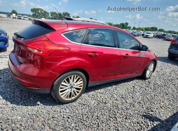 1FADP3N26GL329888 2016 FORD FOCUS Burgundy Tył prawy